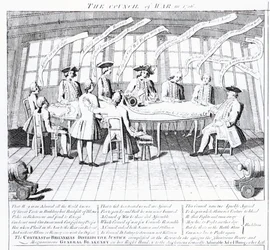 Il consiglio di guerra nel 1756